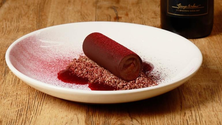 Dark Chocolate and Davidson Plum Mousse
